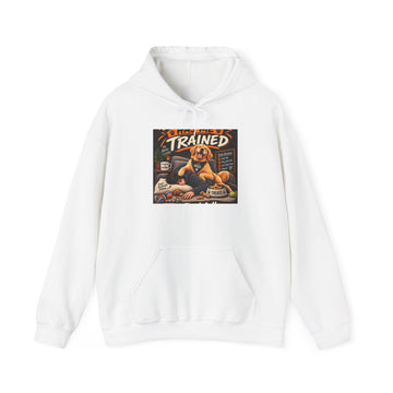 Trained Wrestling Hoodie — Vintage Wrestler Graphic Sweatshirt