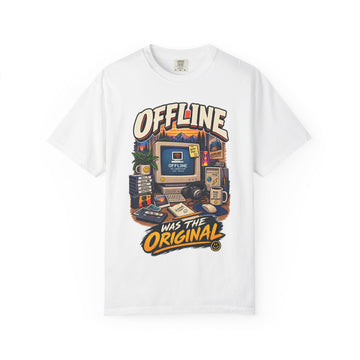Retro 'Offline Was the Original' Graphic T-Shirt