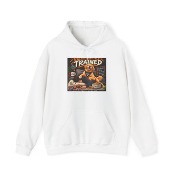 Trained Pitbull Hoodie — Vintage Pet Trainer Design