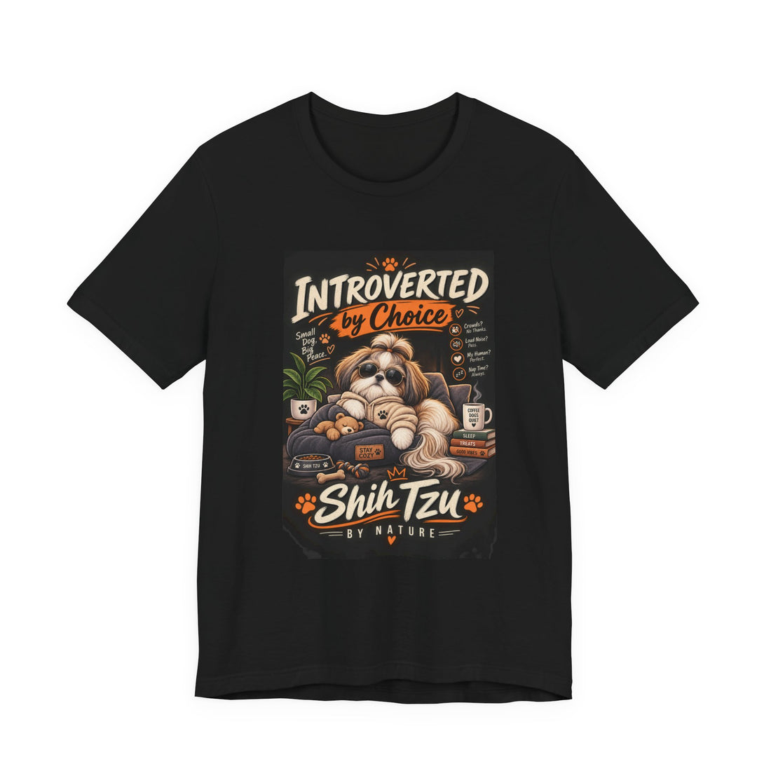 Introverted by Choice Shih Tzu T-Shirt