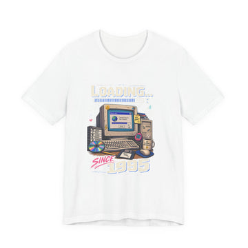 Retro Computer Tee — "Loading... Since 1995" Vintage Tech T‑Shirt