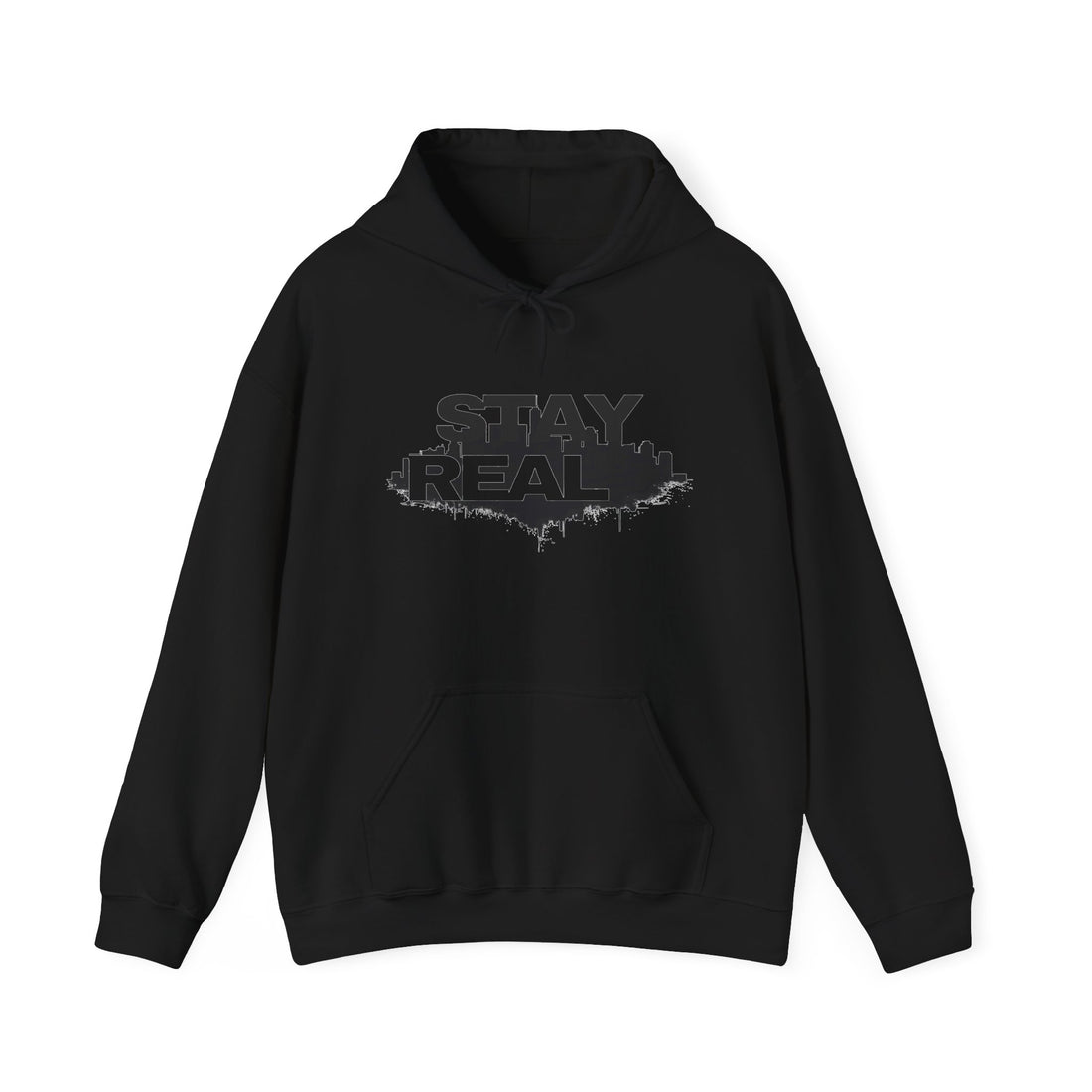 Stay Real Hoodie — Urban Graffiti 'STAY REAL' Pullover